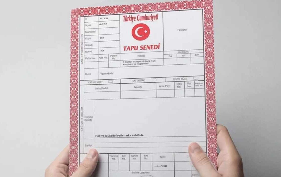 Tapudaki Küçük Bir Hata Yılları Silip Süpürebilir!